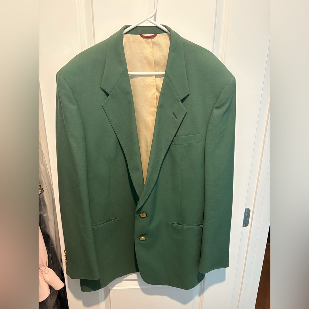 Masters look alike blazer-Classic Green Men's Blazer